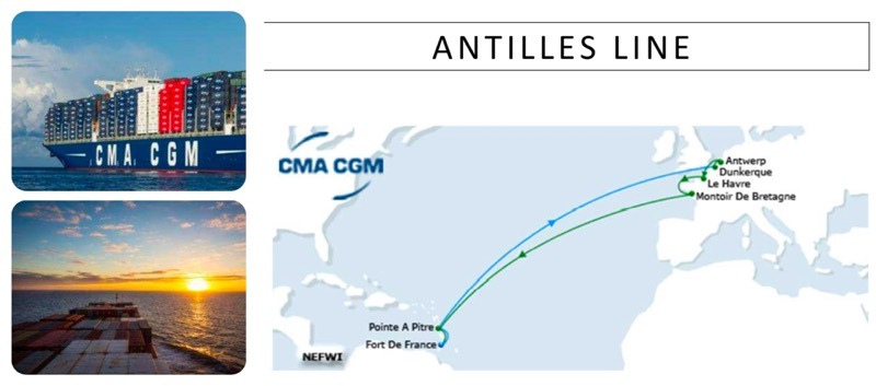 CMA CGM Container Ship Cruises