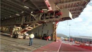 Telestack - Radial Telescopic Conveyor - 922 cbm - From Tasmania to Fremantle