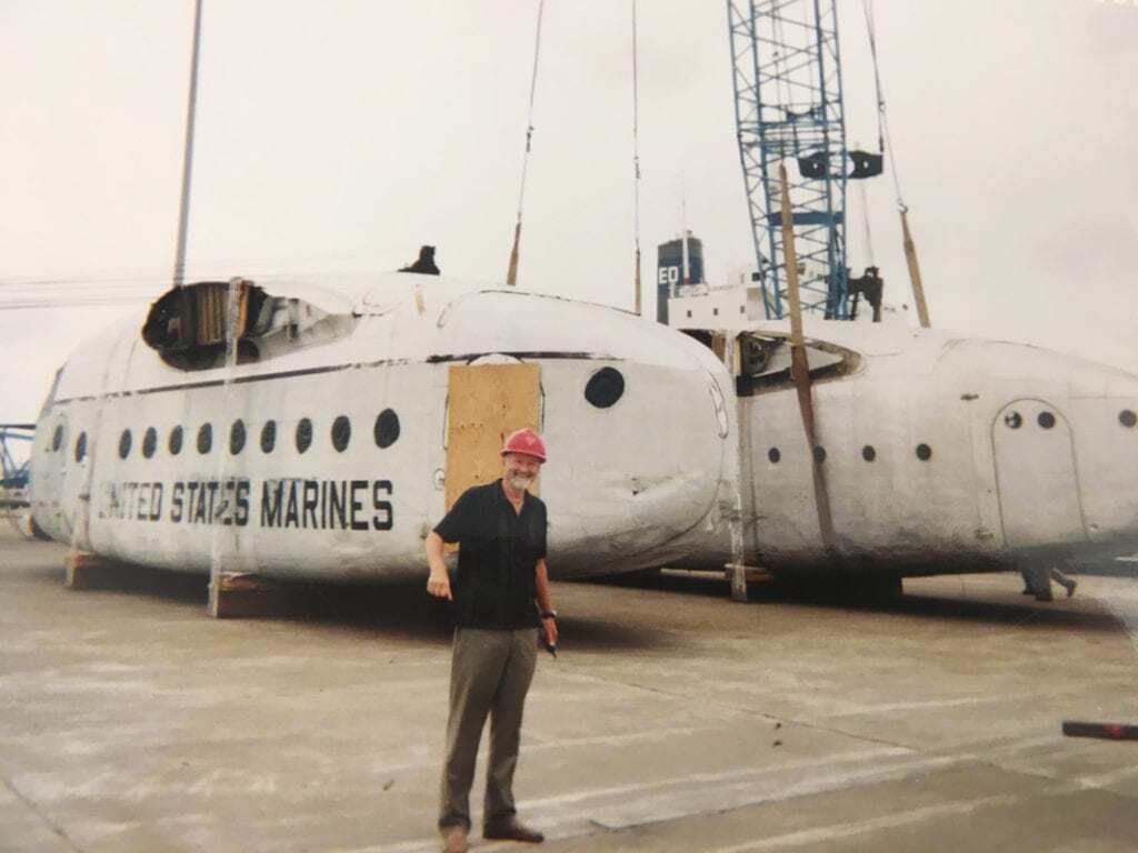 Planes for film production in Namibia