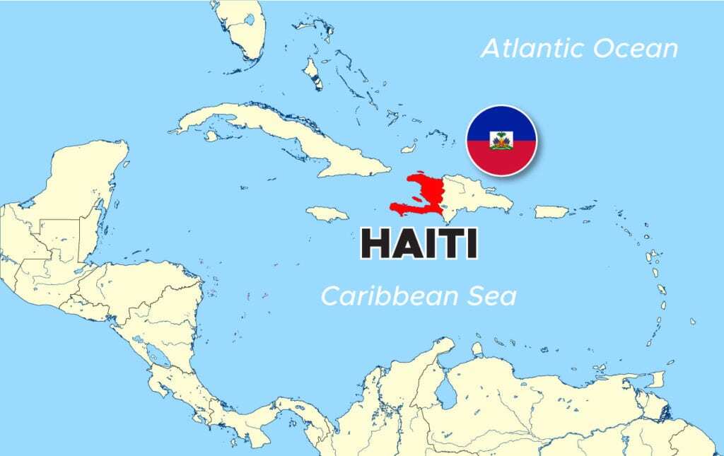 Map of Haiti