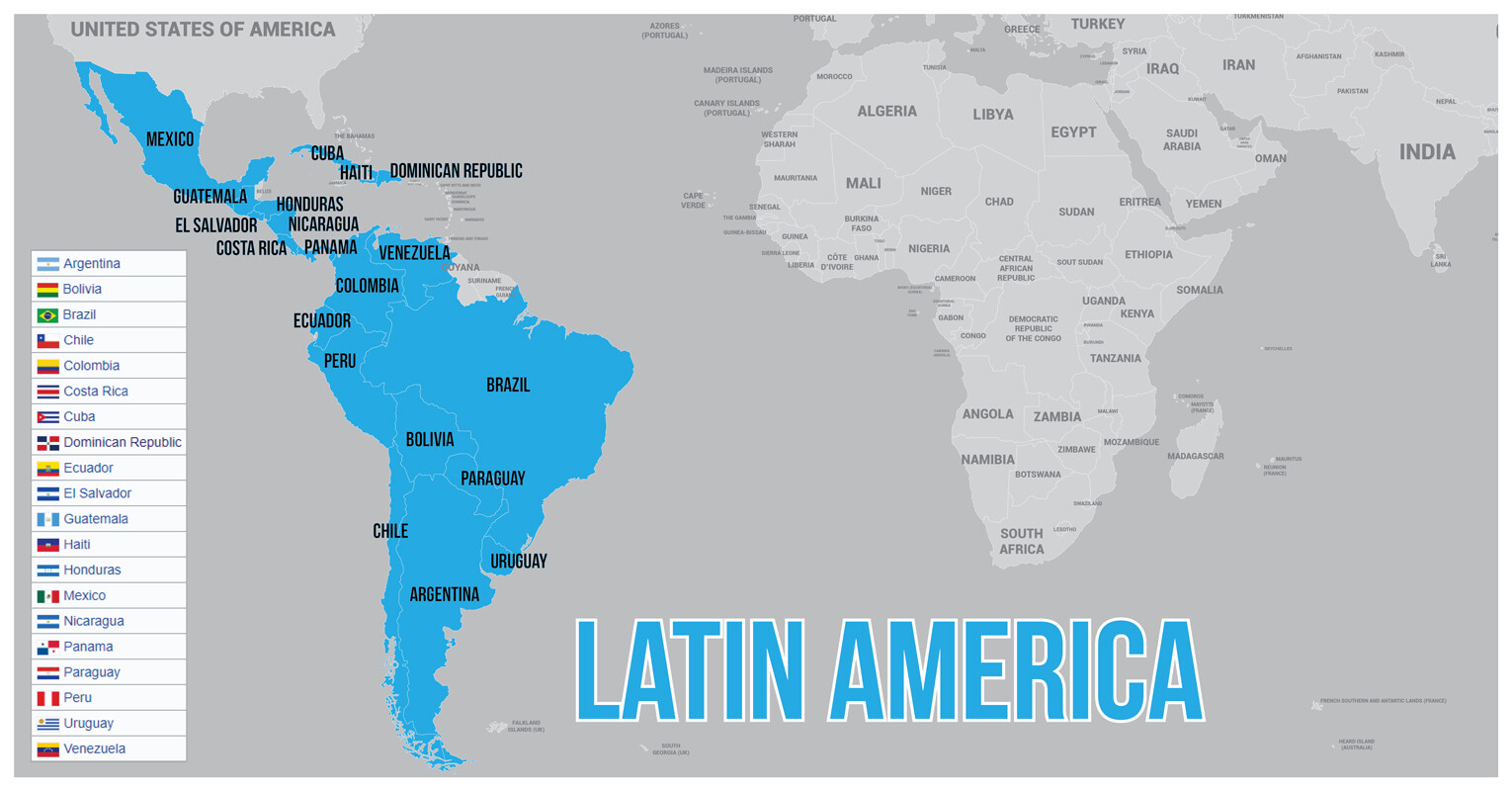 Latin-America-Map