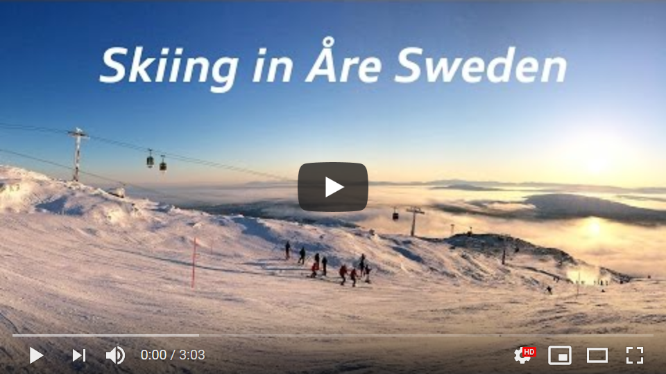 Skiing in Are Sweden