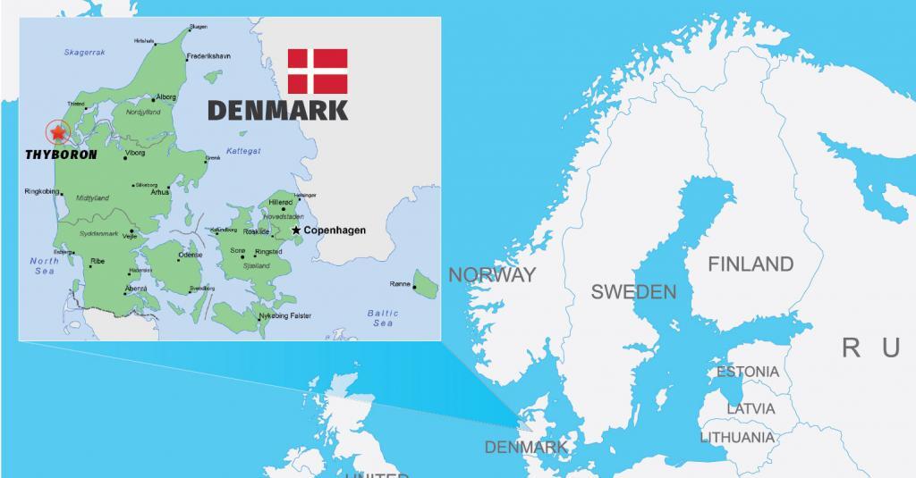 SCANDINAVIA map