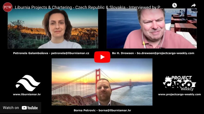 Video: Liburnia Projects & Chartering - Czech Republic & Slovakia - Interviewed by PCW