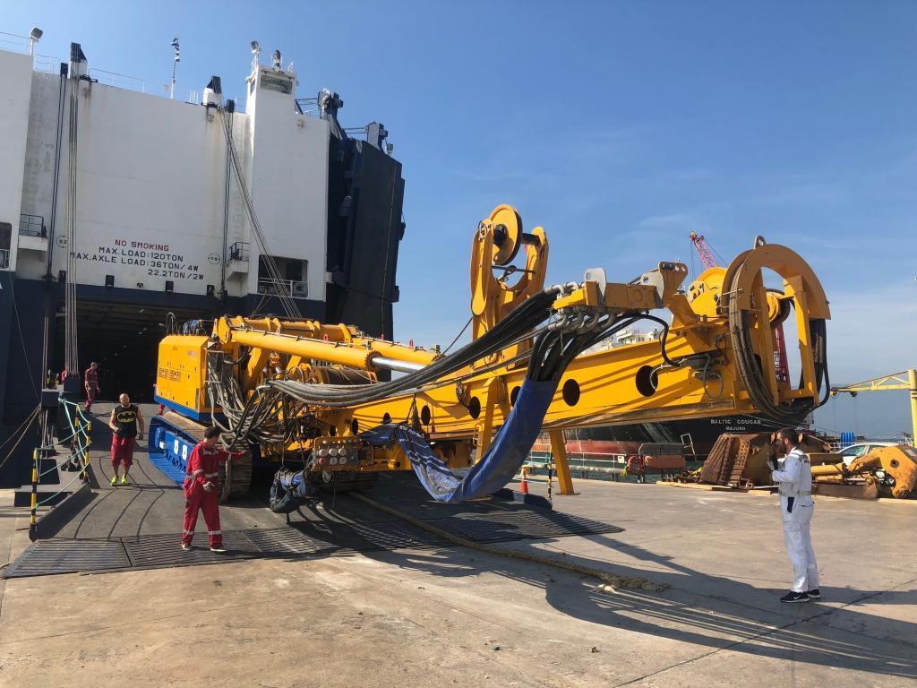 Project Cargo by RORO - Drilling Machine