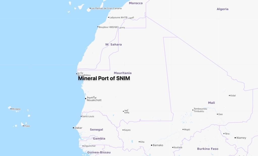 Mineral Port of SNIM