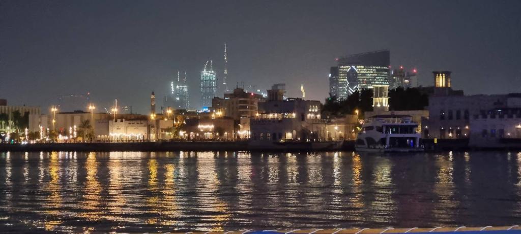 Dubai Skyline at Night
