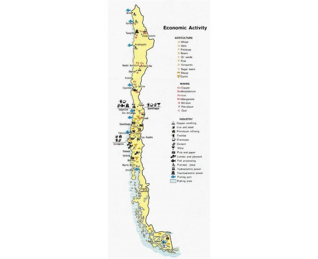 Map of Chile