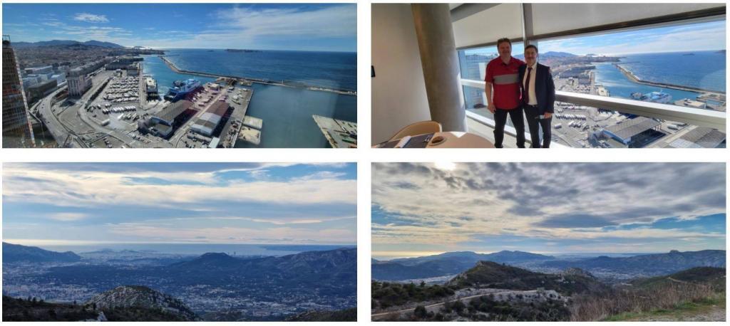 Photo album - Trip to CMA CGM Marsaille, France