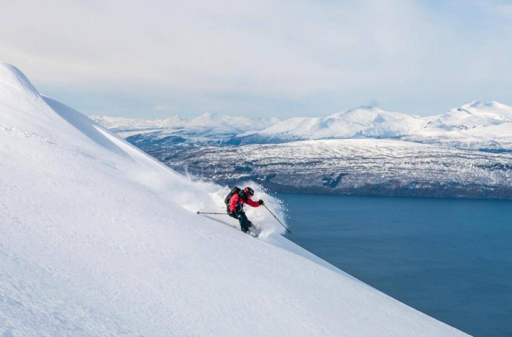 Skiing in Narvik (photo by Sophie Stevens)