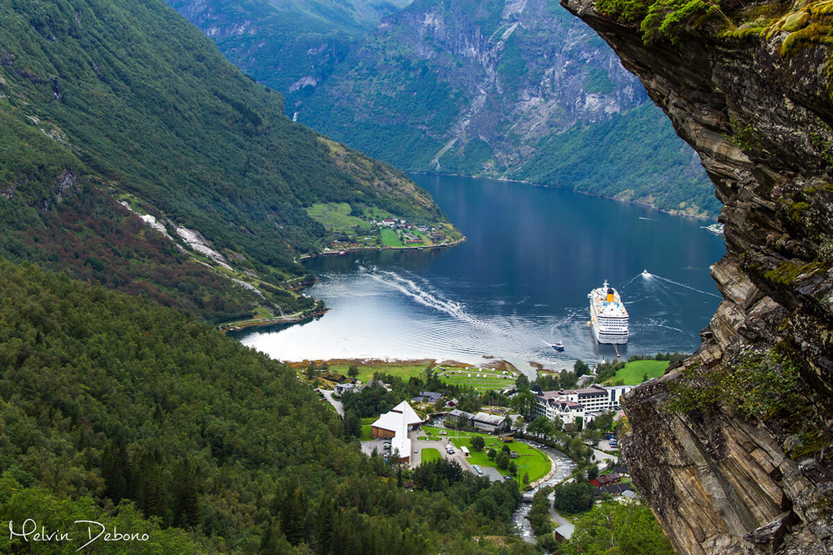 The Geiranger Fjord - Photo by Melvin Debono