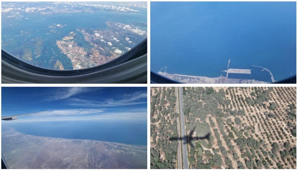 Departing the Lion City on Emirates on a clear day & arriving Dubai 