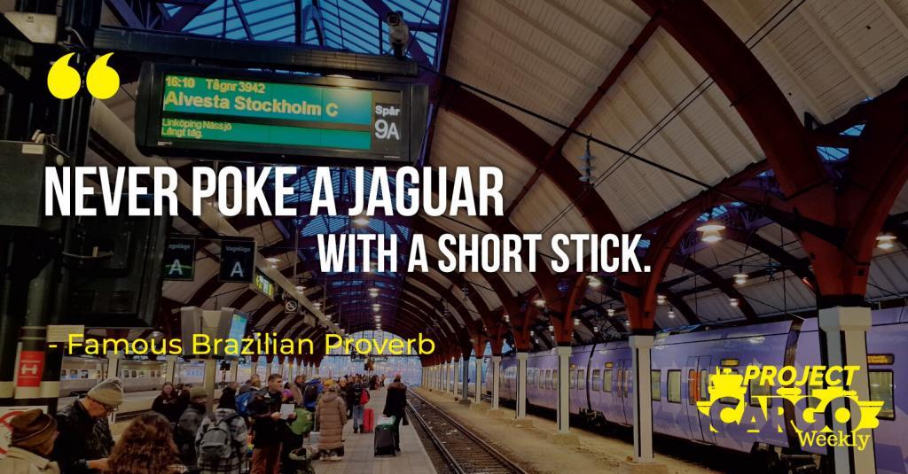 Never poke a jaguar with a short stick.
