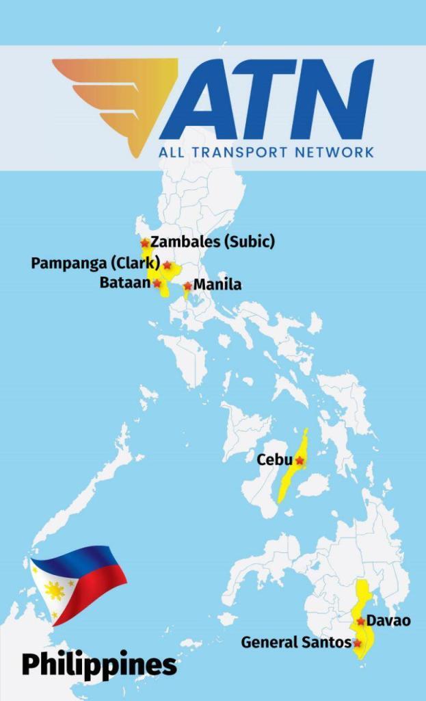 ATN Philippines Branch Locations on the Map