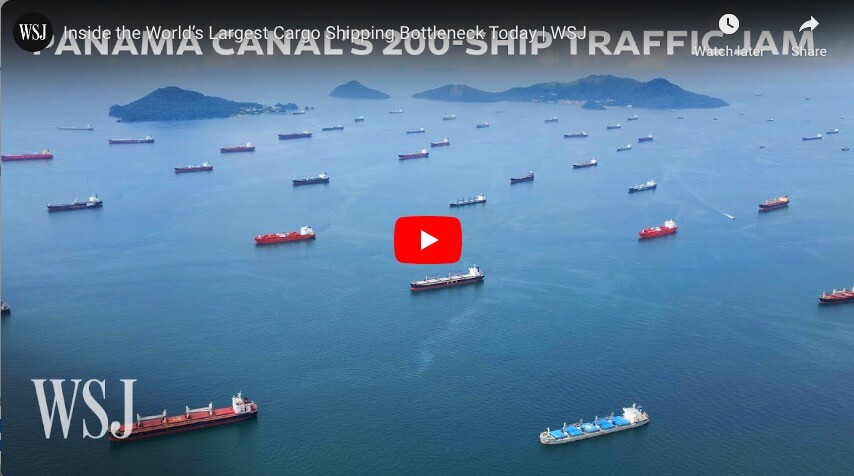 Video - dInside the World’s Largest Cargo Shipping Bottleneck Today | WSJ
