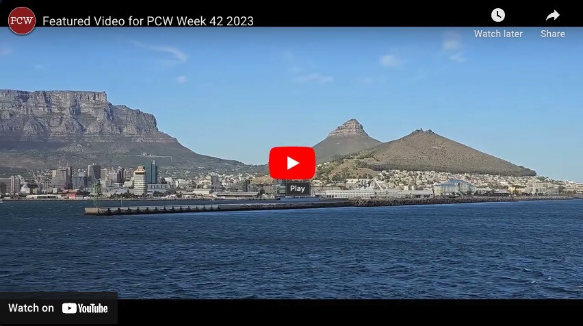 Ft Video PCW Week Approaching Cape Town from the Sea