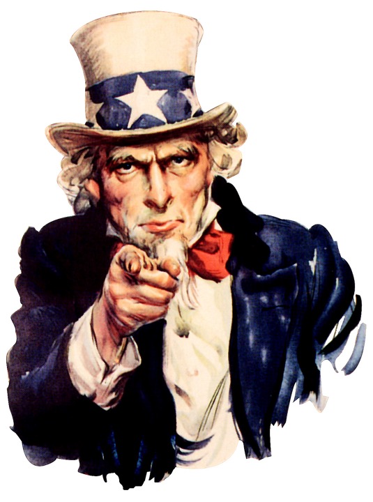 Pointing finger graphic