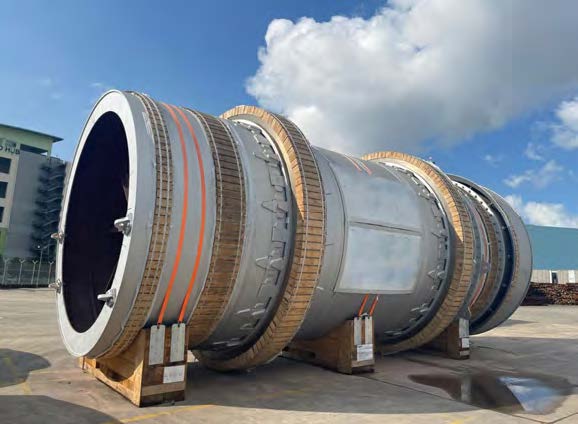 Shipping of Rotary Kiln From Singapore to Hong Kong 01