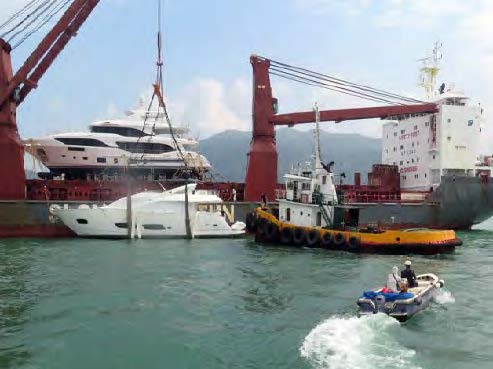 Shipping of 28m Yacht From Italy to Hong Kong 02