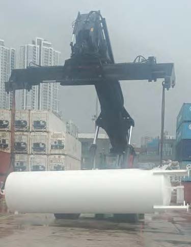 Tanks Delivery and Erection at Hospital 02