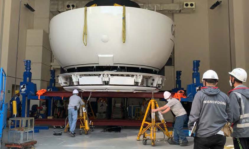 Removal of Flight Simulator (Gulfstream G550) 02