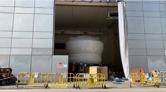 Removal of Flight Simulator (Gulfstream G550) 04