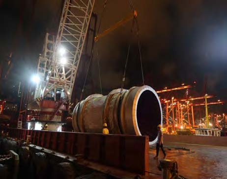 Shipping of Rotary Kiln From Singapore to Hong Kong 05