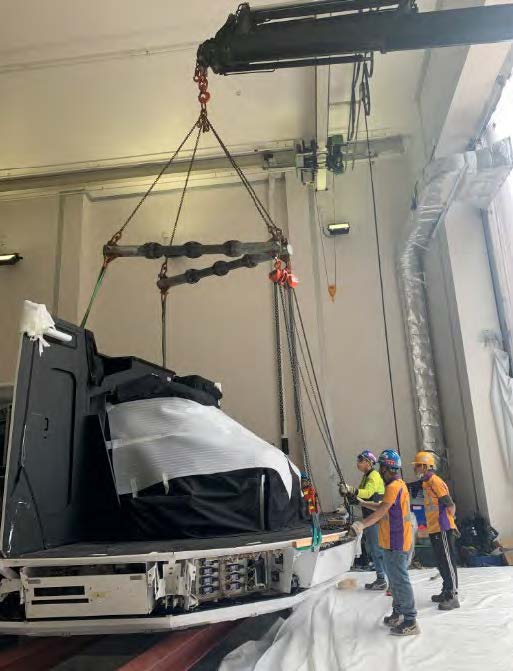 Removal of Flight Simulator (Gulfstream G550) 06