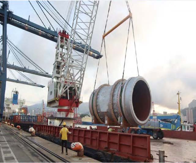 Shipping of Rotary Kiln From Singapore to Hong Kong 06