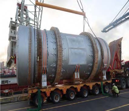 Shipping of Rotary Kiln From Singapore to Hong Kong 07