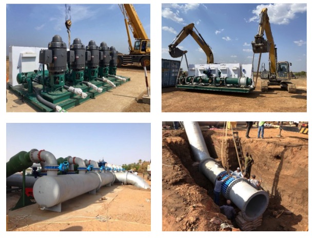 Other Watertronics projects in Sudan and Nigeria handled by Afrikan Logistics: