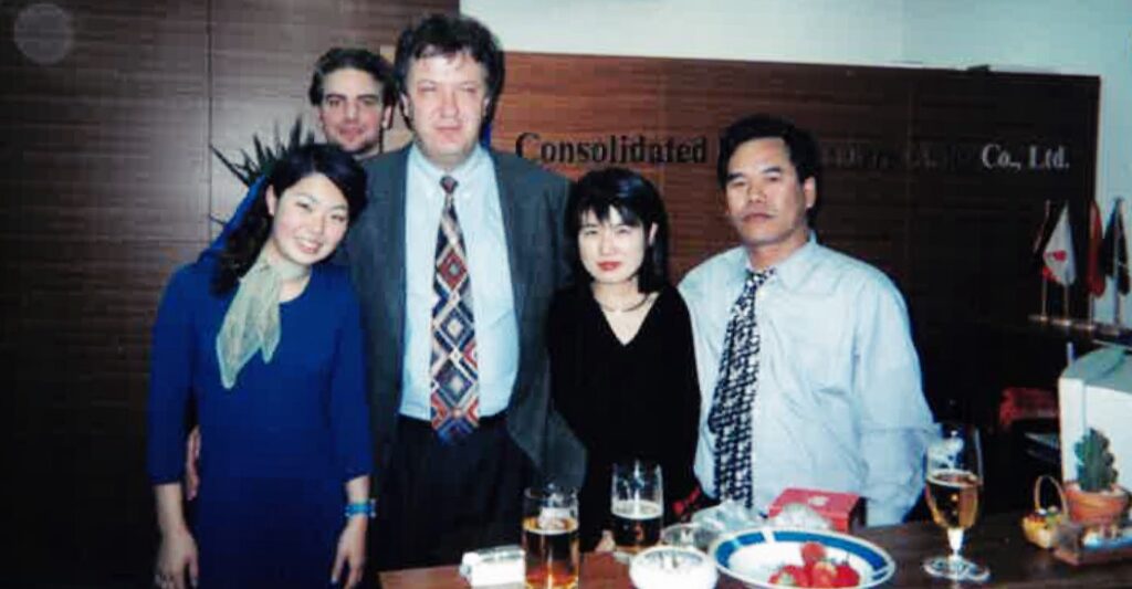 The early days in Tokyo with young Kai in the team