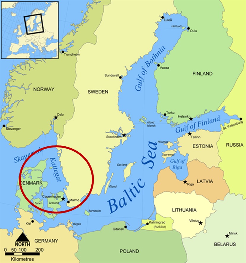 Sea of Kattegat