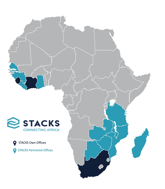 Stacks Africa Map