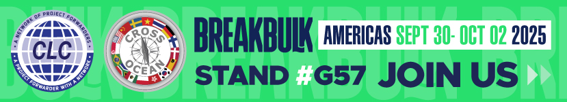 Breakbulk Americas Banner for CLC and Cross Ocean