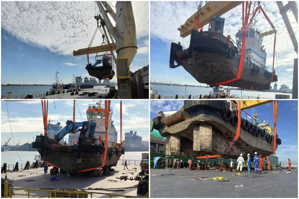 Part Chartering of Tugboat for Export (Hong Kong to Singapore)
