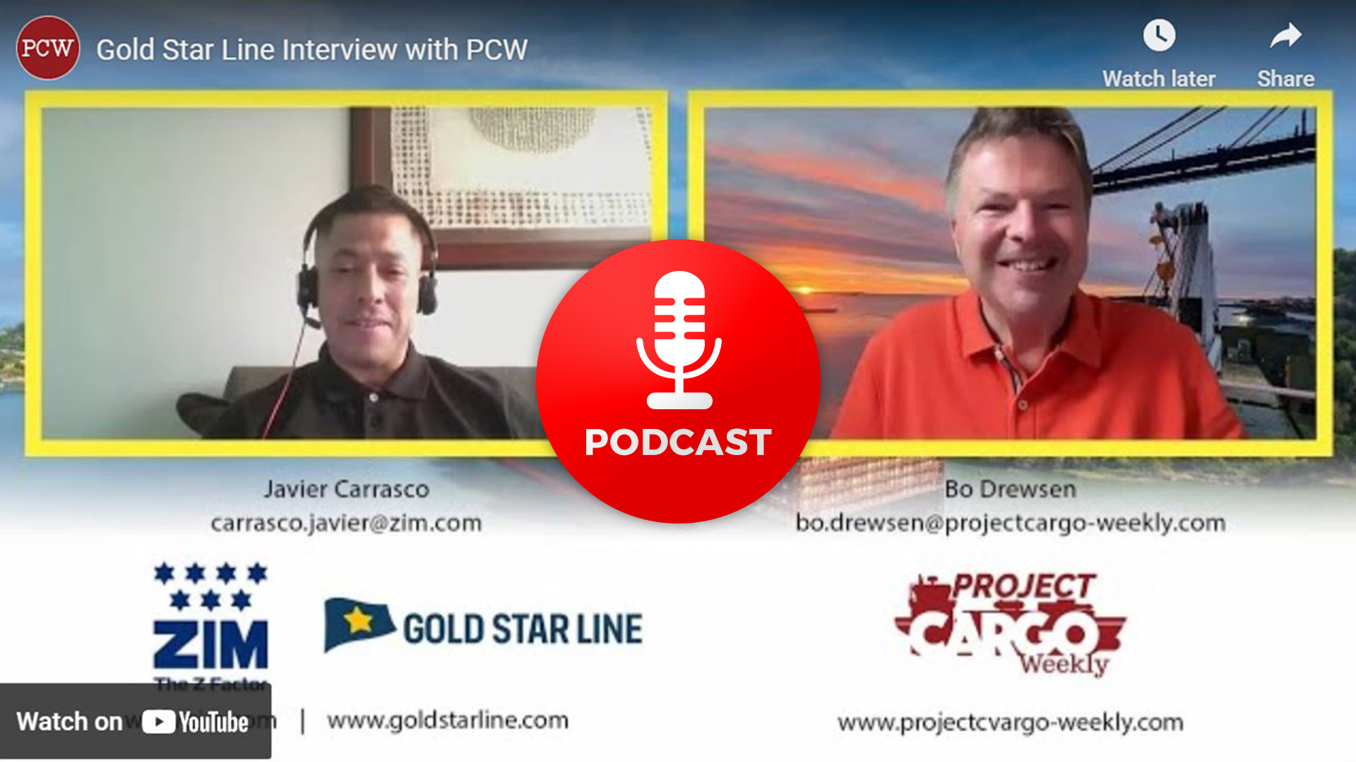 GOLD STAR LINE – Interview